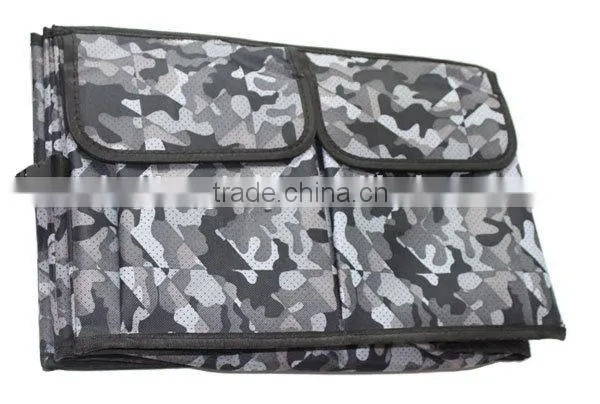 China Supplier Nylon Camouflage Hanging Foldable Storege Bag with Net