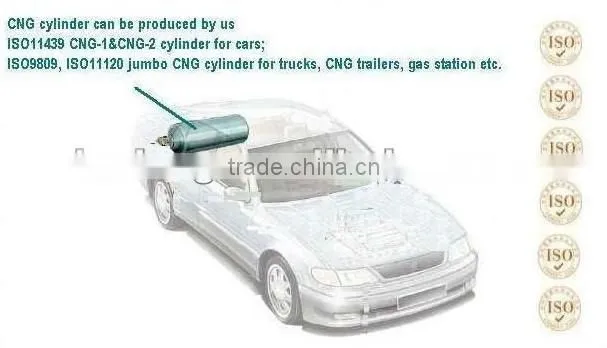 CNG tube for CNG trailer, 520L
