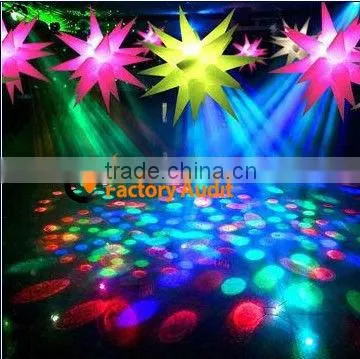 Multi-color inflatable party decoration LED Star, Ideal Decoration for Party, Made of Nylon