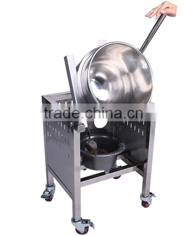 Industrial Popcorn Machine with wheels for sale