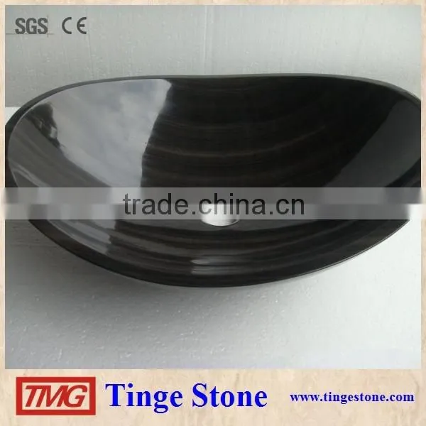 Kitchen sink and natural stone basin designs for bathroom