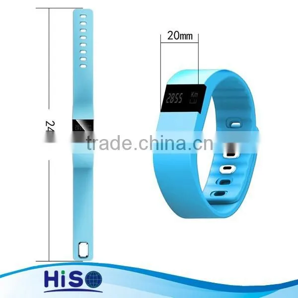 Hiso retail package bracelet in stock bluetooth TW64 smart bracelet