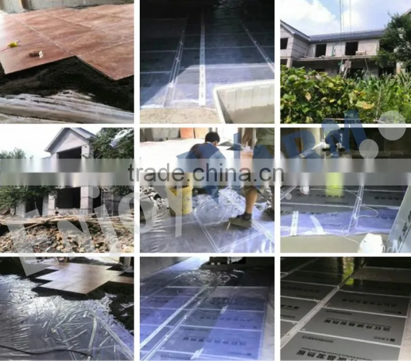 2016 manufactuer carbon crystal far infrared carbon film floor heating panel