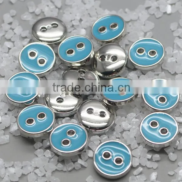 Garment Accessories Plastic Button with ABS material and enamel coated