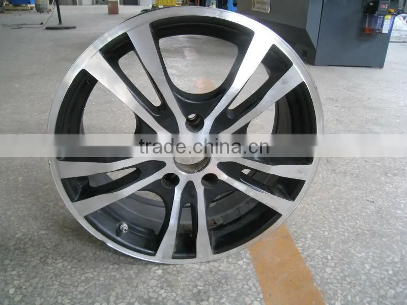 CK400-B cnc lathe machine/ alloy wheel repair equipment