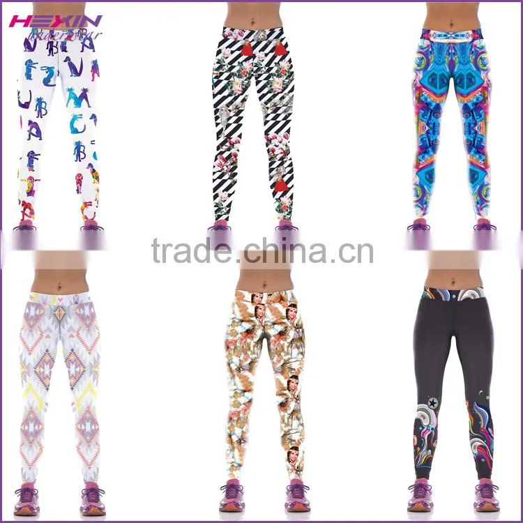 Womens Clothing Fall 2015 Leggins OEM Accepted Galaxy Ladies Fancy Leggings