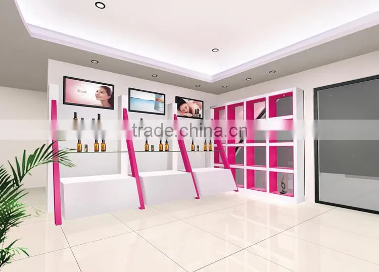 Supply all kinds of makeup display counter,jewelry display shop counter,counter display of cosmetic showcase