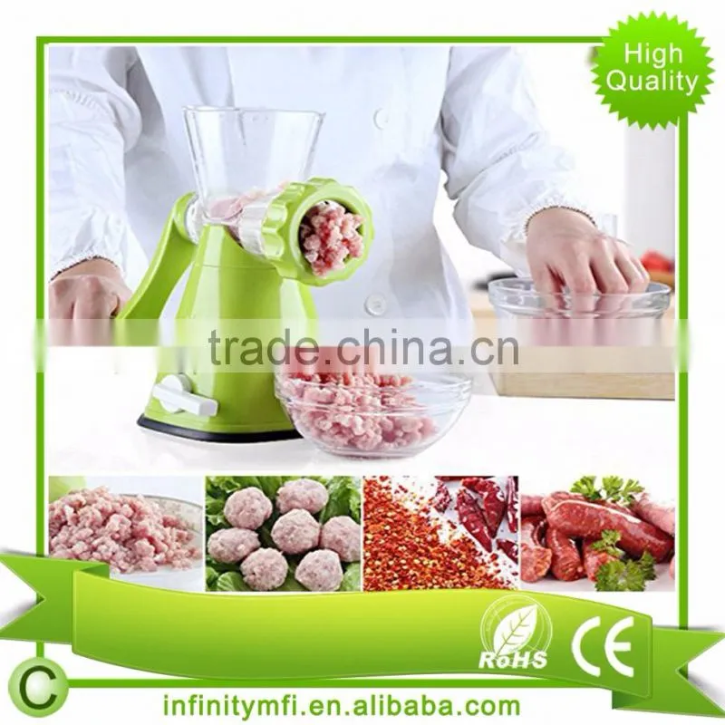 Best Sell Manual Meat Grinder, Vegetable Grinder/Mincer, Sausage Stuffer