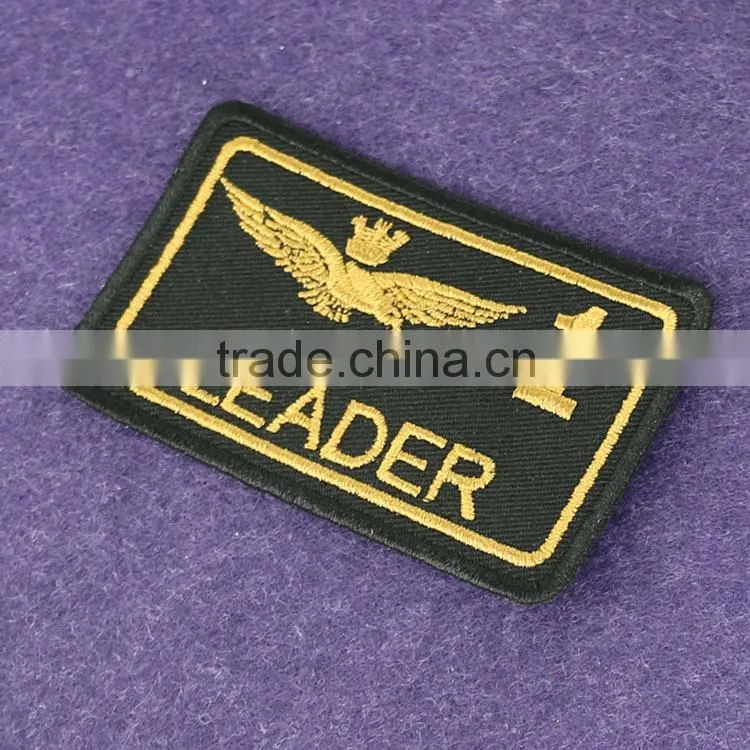 2016 Custom High Quality Embroidery Patch, Woven Patch, Embroidery Label
