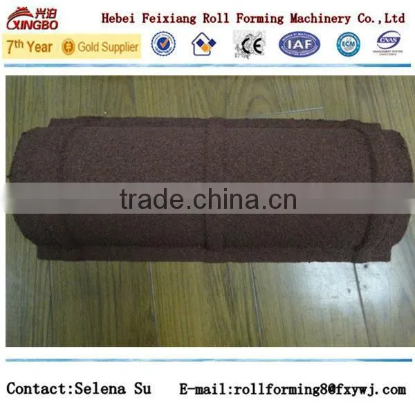 colorful stone coated roofing making production line