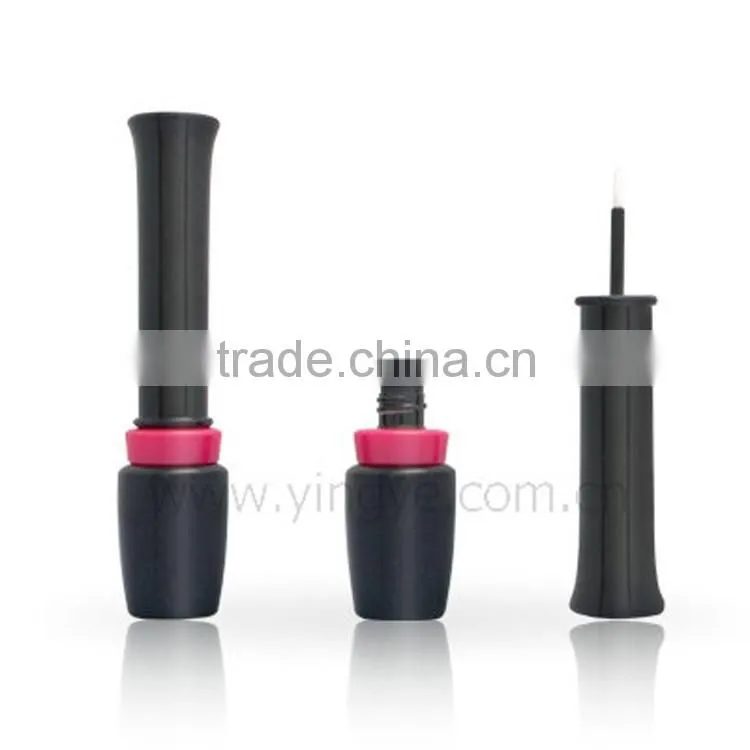 Red slim plastic cosmetic mascara tubes