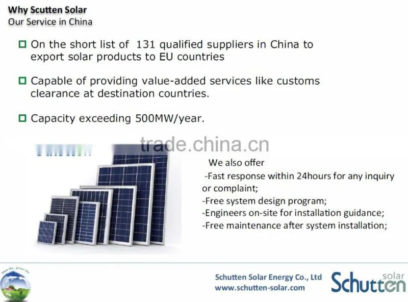 Poly-crystalline Solar Panel / Solar Module 90W 100W 110W 120W 130W 140W With TUV/IEC Certification