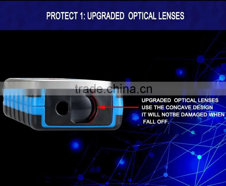 Laser Distance Meter with intelligent voice broadcast