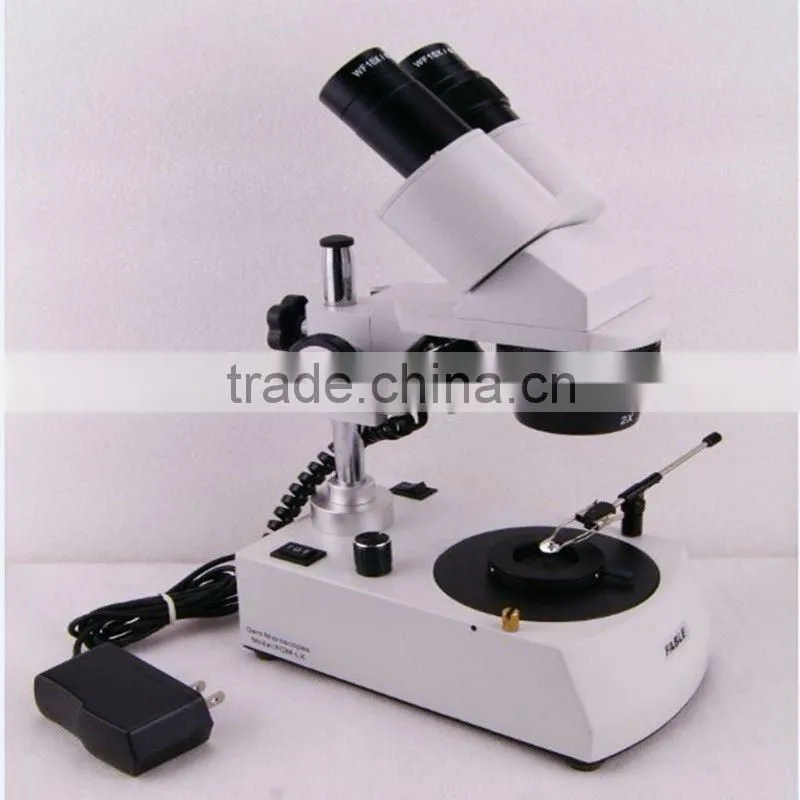 Humanized design Gem Jewelry Microscope FGM-U1-19with dual power supply system