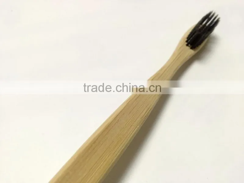 HOT ON AMAZON Charcoal Bristle Bamboo wood Toothbrush