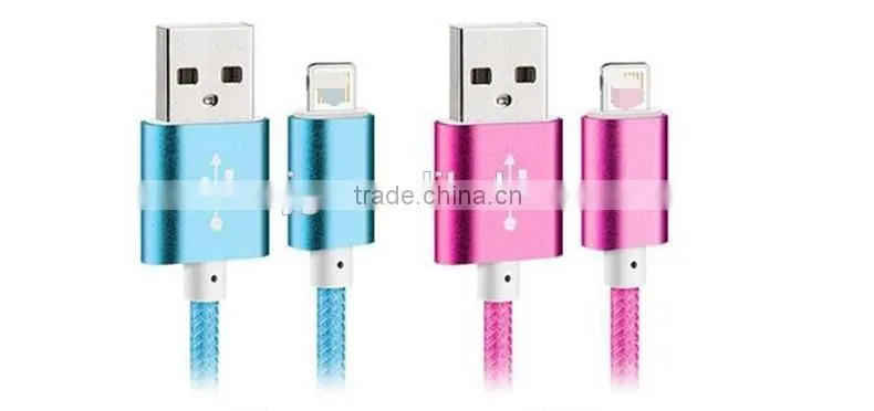 Wholesale new products 2016 For iphone 6 usb date cable charger and data sync cable