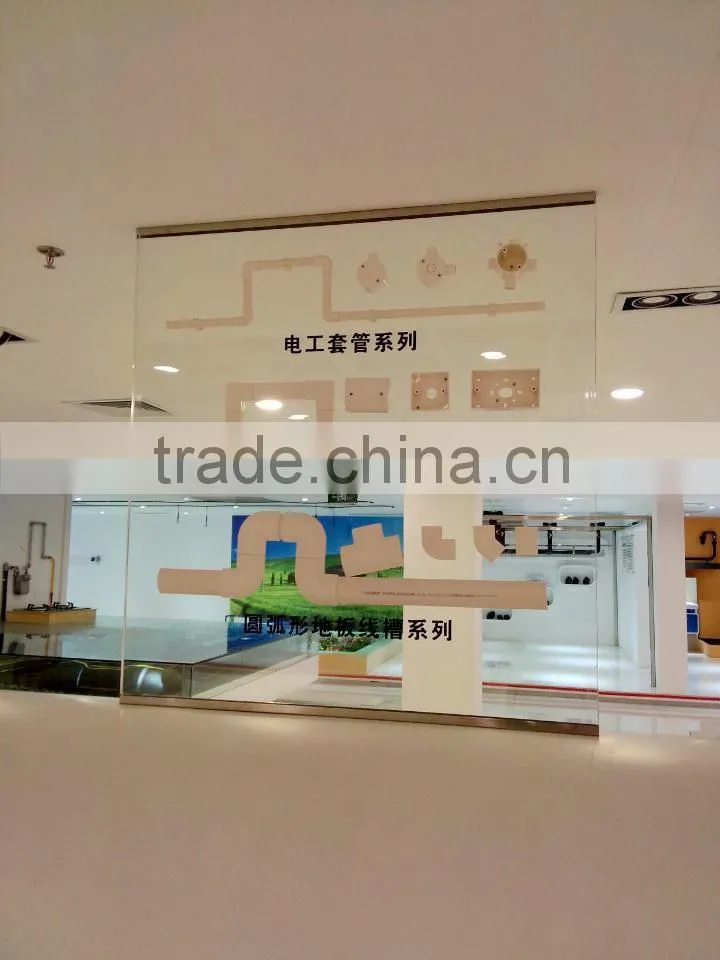 China No.1 pipe LESSO brand PVC Cable Trunking Fittings