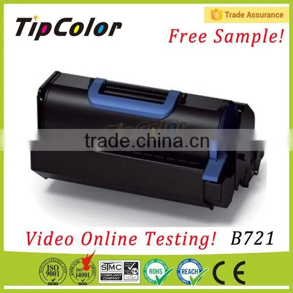 100% brand new empty shell empty cartridge compatible for OKI B721 Toner
