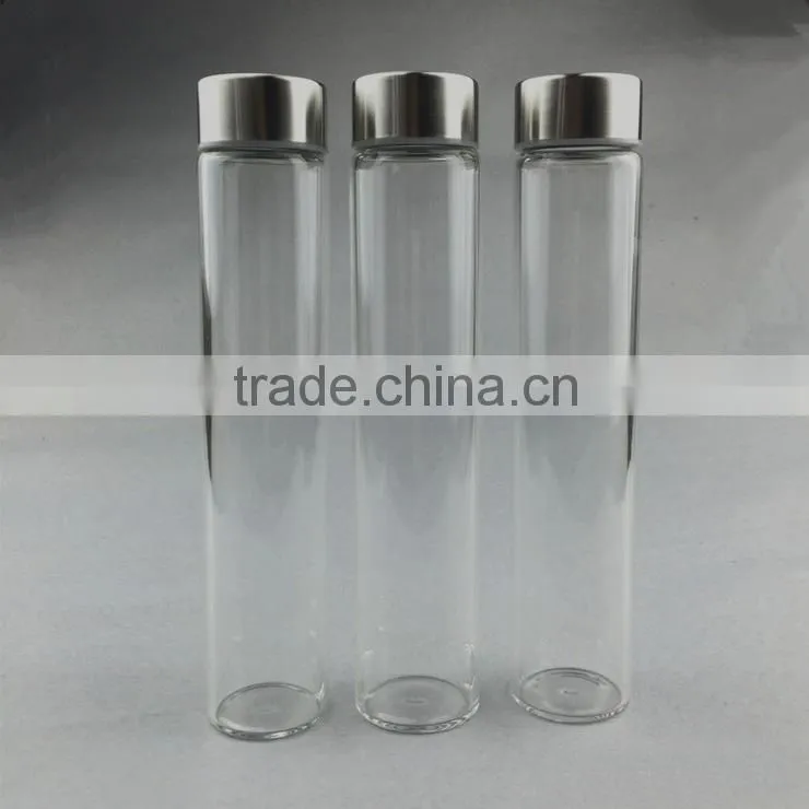 new morden 600ml glass beverages bottle borosilicate glass