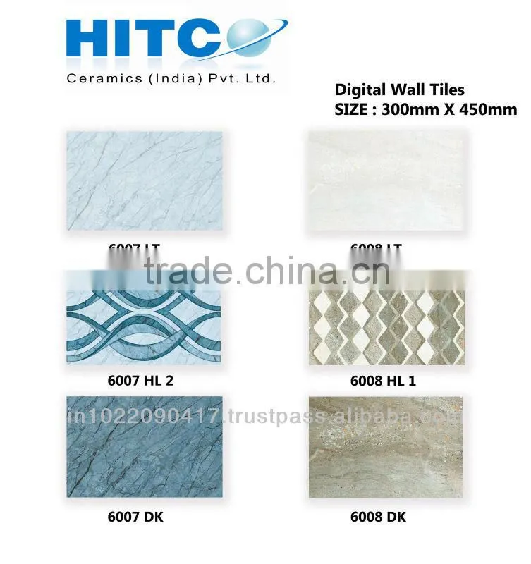 Tiles 300 X 600mm Bathroom Tiles