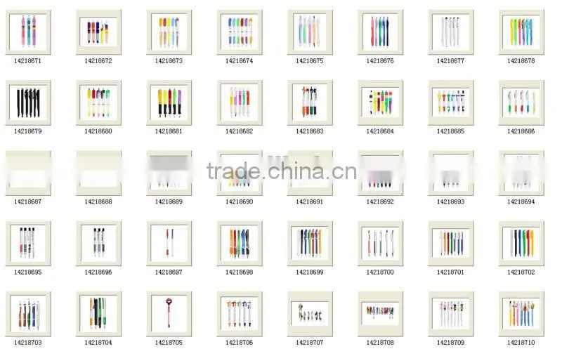 fashion plastic pizza shape ball point pen custom ball pen