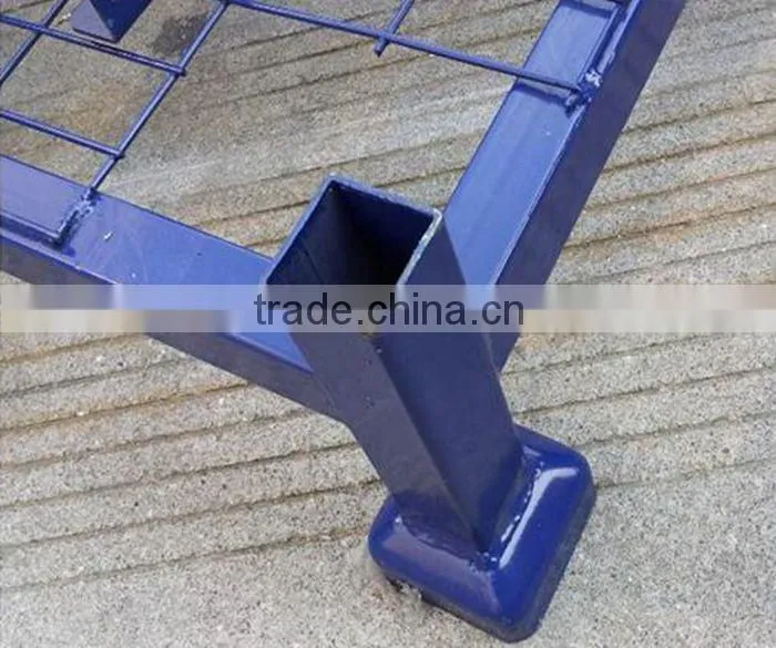 Powder coating stable and detachable fabric storage stacking rack
