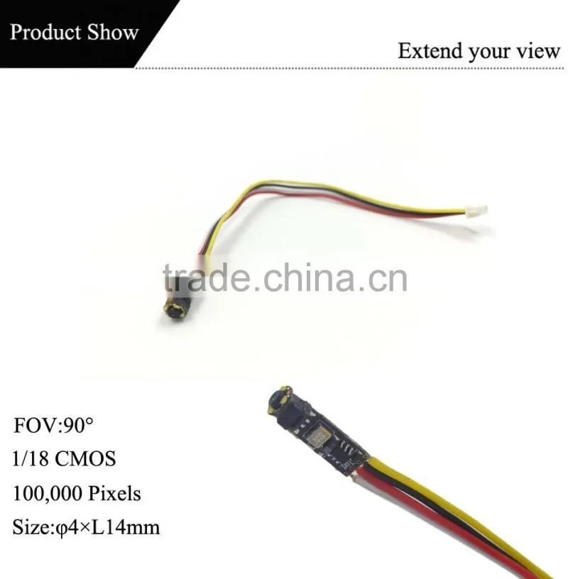 4.0mm diameter 1~4cm focusing distance tiny cmos kameramodul