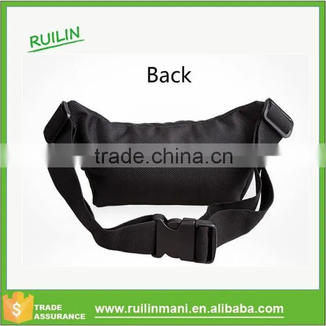 Cycling Waist Bag Adjustable Waist Pouch Bum Bag Portable Fanny Pack Black hot sales sports bag online