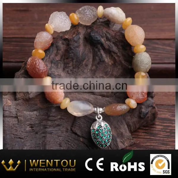 Precious rough seed bead jewelry xinjiang agate natural gem