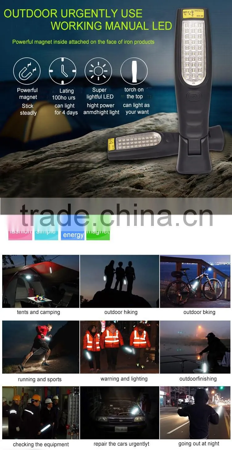 Automotive Rechargeable LED Work light for inspection