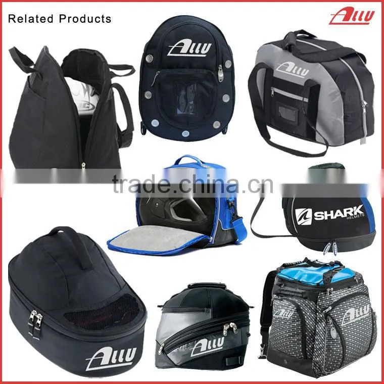 Polyester helmet bag for motorcycle