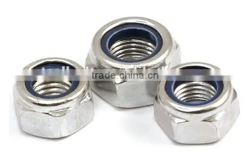 Nylon Insert Self Locking Nut Regular Type T Class6,8,10,12 DIN985