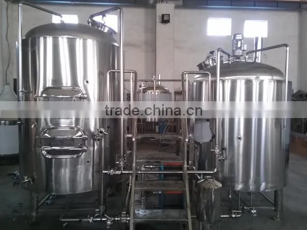 turnkey 600L mini beer brewing equipment