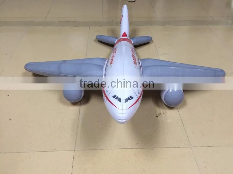Cute inflatable air plane blow up toys for children