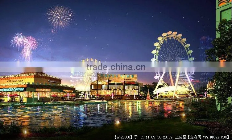 China manufacturer full color changing led point light usd to carrousel