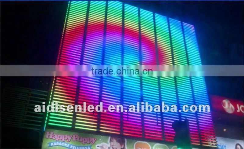 milky cover 5050 round colour changing rgb led digital tube (DC12V,12w)