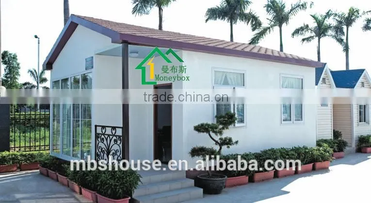 2014 Newest Modern style prefabricated house,light steel villa for the appartement
