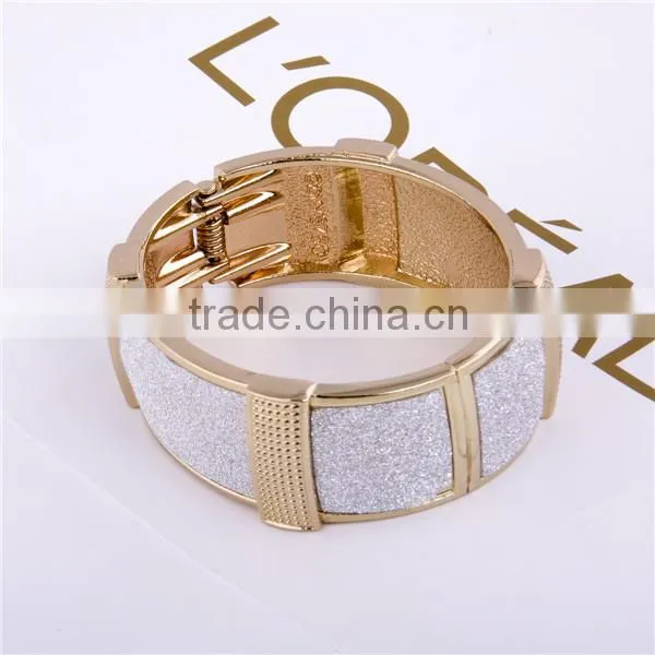 New Model Fake Gold Sequin Bangle