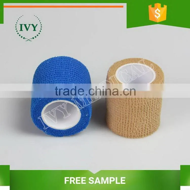 Quality most popular latex free vet wrap cohesive bandage
