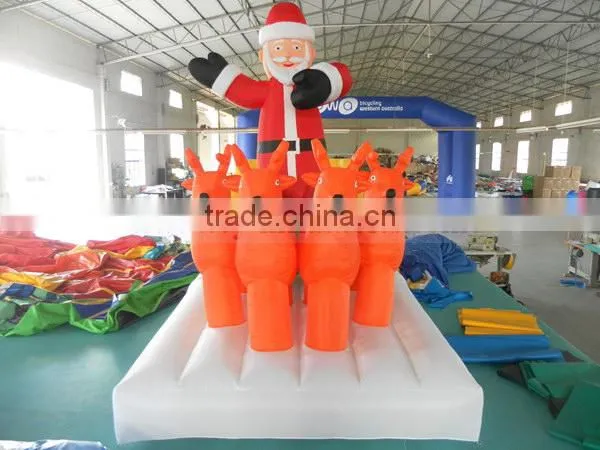 Perfect customized funny inflatable christmas decoration