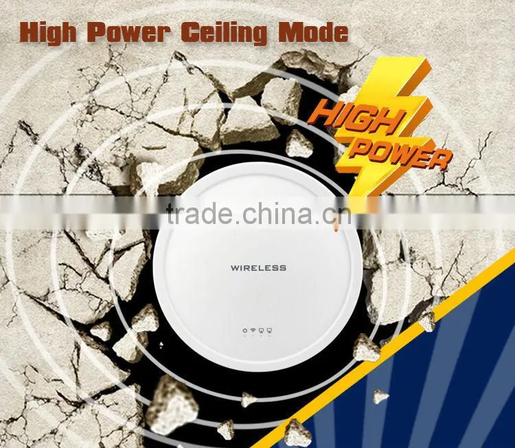 High Power 300Mbps Ceiling AP WiFi Router Wireless Access Point Router Ceiling Mount PoE and VLAN