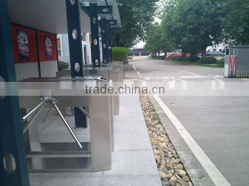 Intelligent mechanical tripod turnstile with CE approved for sale
