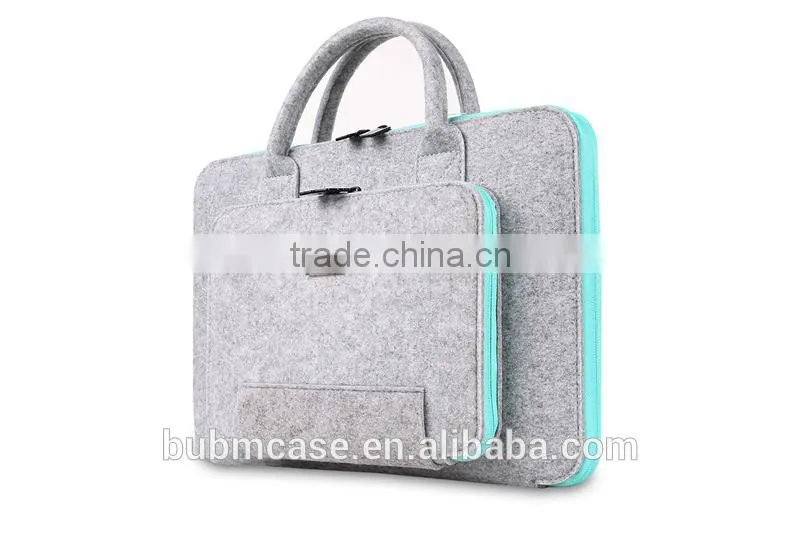 BUBM 2016 new 11inch felt laptop bag Case For Notebook lady travel business notebook case