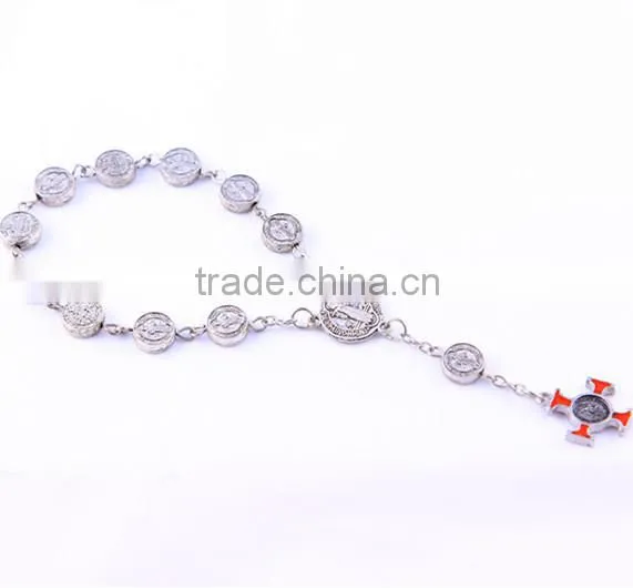 yiwu cordial Saint mvniamvr silver chaplet