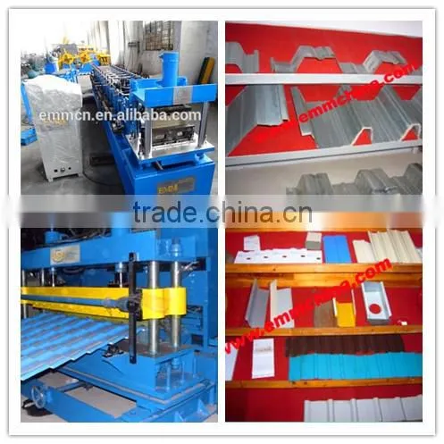 Easy operated metal roof panel roll forming machine