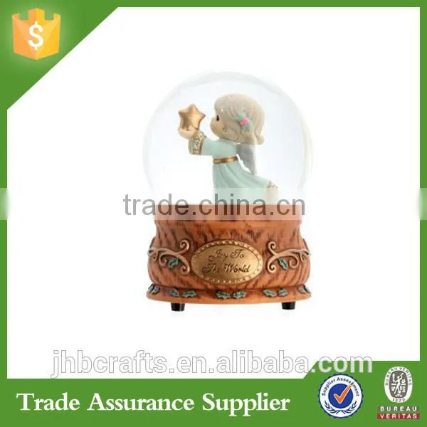 2015 Product Resin Dog Custom Snow Globe for Kids
