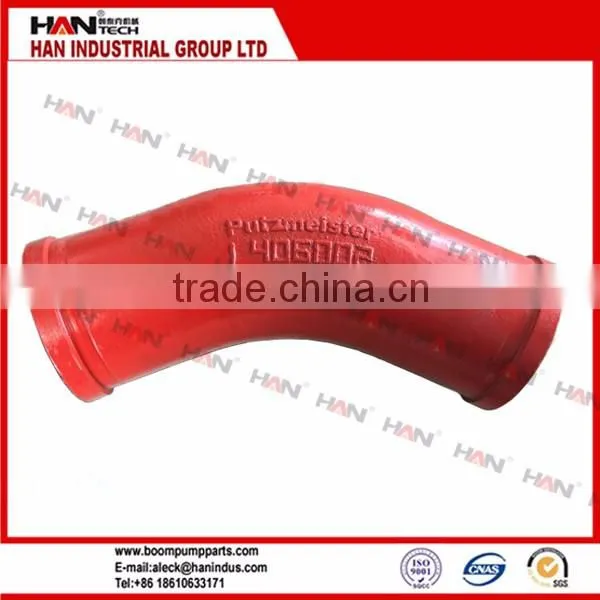 Hot sale concrete pump pipe elbow reinforcement elbow for SCHWING putzmeister