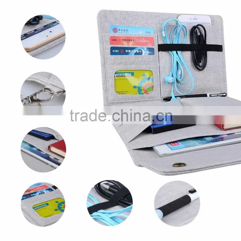 2016 New Arrival Multifunctions Fabric Travel Bag for iPad Case Wholesale