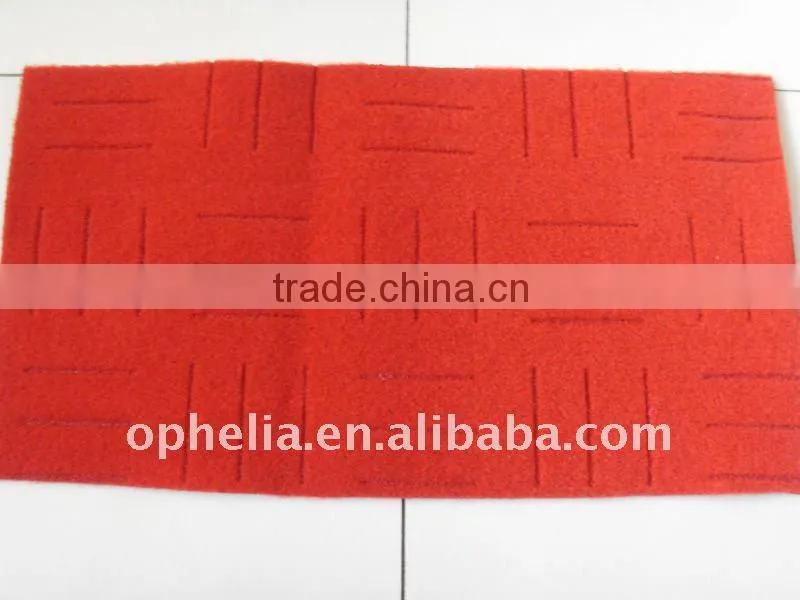 Needle Punched Nonwoven velour compound Carpet