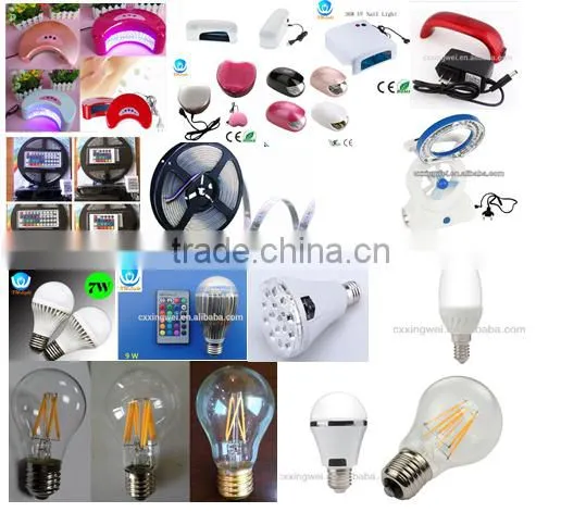 nail art dryer 36W uv gel lamp curing tube light AC 110/220V